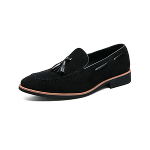Dropshipping Classical Fashion Dress Shoes High Quality <strong>Tassel</strong> British Style Slip-on <strong>Suede</strong> <strong>Loafers</strong> <strong>Men</strong> - Product Image 5