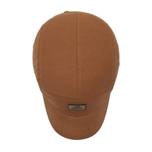 <b>Cap</b> Hunter <b>Baseball</b> <b>Cap</b> Beige Cotton Unisex Streetwear Style - Product Image 1