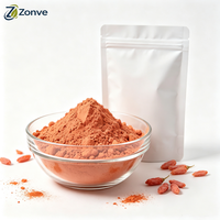 Natuurlijk Goji-bessenpoeder Superfood Wateroplosbaar Chinees Wolfberry Poeder Bulk Goji Poeder