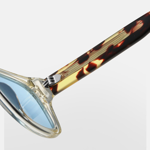 Gafas de Sol Cuadradas Negras de Diseño para Hombre, Gafas de Sol Polarizadas de Acetato con Protección UV400 Premium, Novedades 2026 - Product Image 4