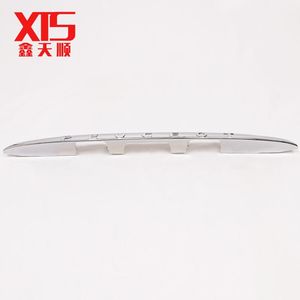 Bande décorative de plaque d'immatriculation arrière, bande chromée brillante pour Peugeot <span class=keywords><strong>206</strong></span> 207 Hatchback 8742Q5 8742F6 - Product Image 3