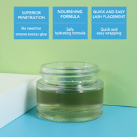 Wimperliftlijm met vitamine E, fruitgeur, kleurrijk, sterke lift, wenkbrauw- en wimperliftinglijm