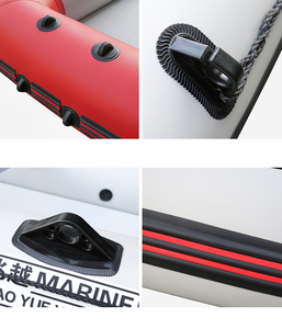 <span class=keywords><strong>Gonflable</strong></span> Rouge-gris Dériveur Ensemble De Pêche-bateau Sport-Bateau pour 1-3 personne Aviron Ouate De 260*<span class=keywords><strong>120</strong></span> cm - Product Image 3