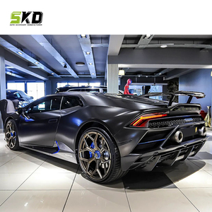 Base de coffre arrière pour Lamborghini Huracan <span class=keywords><strong>EVO</strong></span>/Spyder 2019, Spoiler en fibre de carbone, Amélioration style <span class=keywords><strong>EVO</strong></span> RWD, Base de coffre arrière - Product Image 4