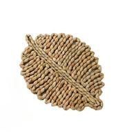 Sets de table en herbe naturelle - Napperons tissés épais résistants à la chaleur pour casseroles chaudes, tables à manger et décoration de cuisine