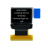 Módulo de Pantalla PMOLED JDW de 0.66 Pulgadas, 28/20p, Resolución 64x48, Interfaz IIC/I2C/SPI, SH1106 CH1116, Proveedor a Largo Plazo