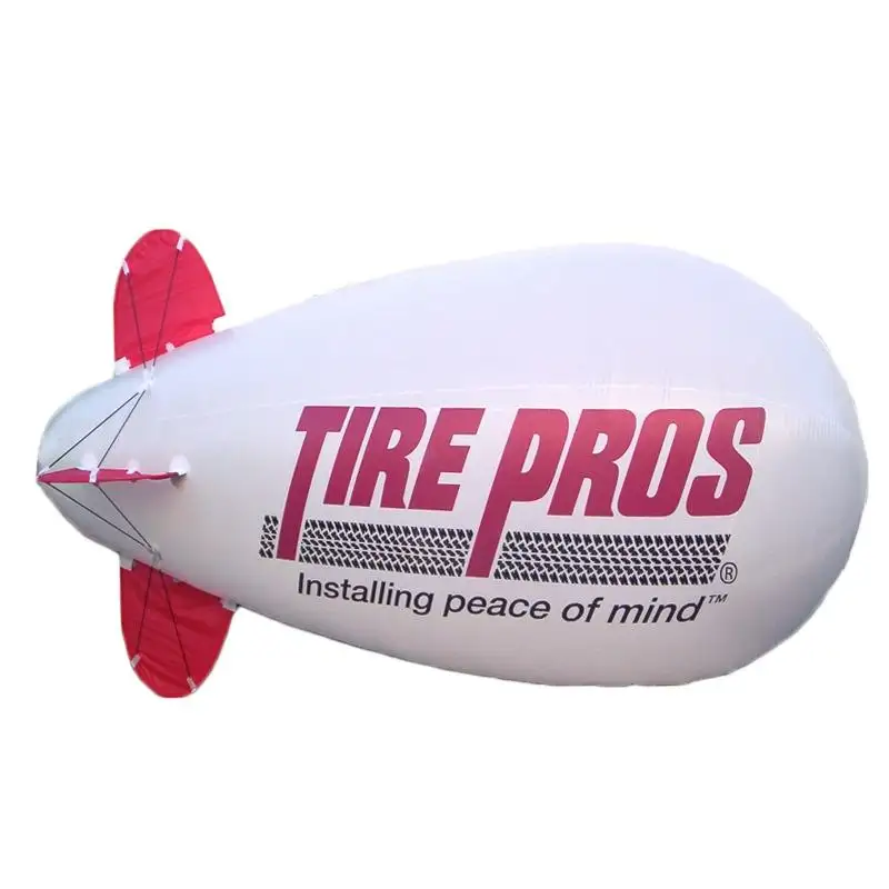 गर्म बिक्री विज्ञापन टसेपेल्लिन हवाई पोत गुब्बारा inflatable विज्ञापन फ्लाई हवाई पोत हीलियम ब्लींप गबन गुब्बारे