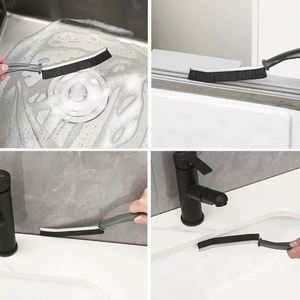 Cepillos de Limpieza Universales Duraderos con Mango Largo y Cerdas Rígidas para Cocina, Baño, Grietas y Detalles, Herramientas de Limpieza para el Hogar - Product Image 5