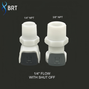 Conector de acoplamiento rápido de acetal POM estilo CPC con botón de presión de plástico para tubo/manguera con conexión de púas - Product Image 2