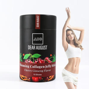 OEM personalizado Venta caliente cereza sabor desintoxicación quemar grasa corporal pérdida de peso adelgazamiento colágeno Jelly Stick - Product Image 1