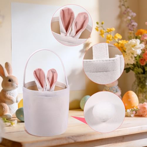 Factory Direct Wholesale 2026 Cute Easter Basket Decorations New Pattern Candy Bags for Wedding Party Decorations - Product Image 2