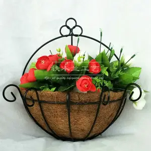 Interi liberi di outdoor garden planter interni fragola planter hanging tessuto cesto vaso di fiori