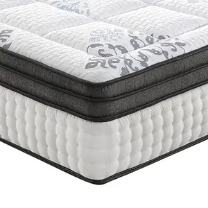 The Best Factory Roll Sleeping Well Full Inch Mattresses Order Online King Double Gel Memory Foam Spring Mattress