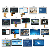 Écrans LCD Innolux personnalisés, modules d'affichage LCD TFT de 4,3, 5, 5,6, 7, 8, 9, 10,2 pouces