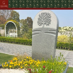 หินแกรนิต GOLDKING รูปหัวใจ ขัดเงา สีเบจ สำหรับสุสาน สวนอนุสรณ์ และหลุมศพครอบครัว - Product Image 6