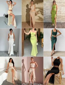 เดรสจับจีบแบบไม่สม่ำเสมอของผู้หญิงเดรสทรงหลวมขนาดกลางและปานกลาง - Product Image 1