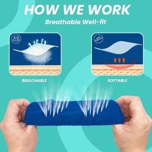 4ชิ้นหน้ากากกันกระแทกแบบใช้ซ้ำได้นุ่มสบายดูดซับน้ำมันและความชื้นเพื่อปรับปรุงหน้ากากสวมใส่สบายซับหน้ากาก cpap <span class=keywords><strong>Mask</strong></span> - Product Image 6