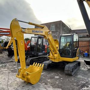 Usado 5 ton minikomatsu escavadeira multi-função máquina pc56 komatsu escavadeira para venda