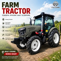 Tractor FULCORE con Motor Diésel de 4 Cilindros, Selección de Marchas Flexible para Granjas Medianas y Grandes, Tractor 4x4, Precio al por Mayor