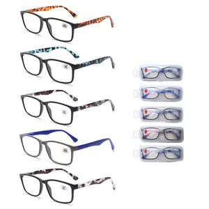 Unique temple Clear lens manufactures reading glasses