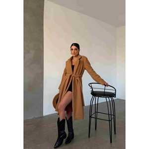 Veste en crêpe à simple boutonnage, blazer formel réversible, plis, imprimé paillettes, imperméable, respirant, nylon, XS pour l'été, l'automne et l'hiver - Product Image 2