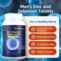 Comprimés de zinc et de sélénium pour hommes, soins pré-conceptionnels, santé reproductive masculine, fertilité, amélioration de la qualité du sperme, complément alimentaire