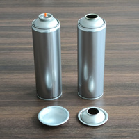 Kaleng Aerosol Kosong 50/150/300/400ml untuk Semprotan Rambut/Sampo Kering/Deodoran/Semprotan Tubuh/Pengharum Ruangan/Cat Semprot/Produk Busa Ban