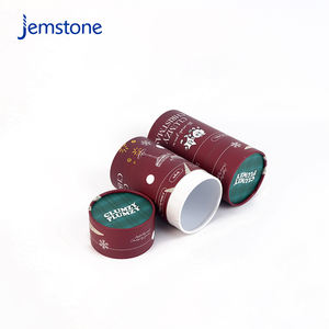 Caja de Regalo Cilíndrica de Cartón Ecológica Personalizada para Dulces, Empaque de Tubo de Papel para Té Suelto y Frutos Secos de Grado Alimenticio - Product Image 4