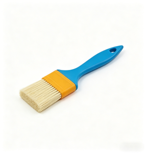 Reeke Industrial DIY Grade Blue 1"-4" Set Plastic Handle Synthetic Fiber Bristle OEM Customizable Wall Paint <b>Brushes</b> - Product Image 5