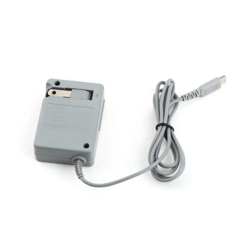 Base de carga de enchufe versión de EE. UU. UE para Nintendo 2DS 3DS NDSI Cable de fuente de alimentación de CA para adaptador NDSI LL Cable de carga