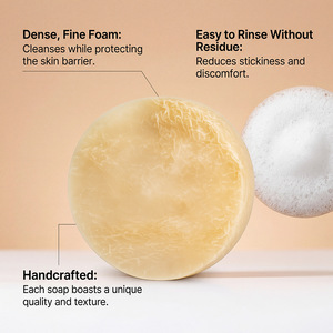 <b>Loofah</b> cleansing soap gently moisturizes and cleanses the body's skin daily soft and smooth skin - Product Image 2