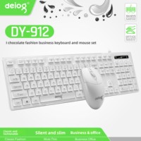 Deiog DY-912 Set Keyboard dan Mouse Berkabel 104 Tombol 1200dpi Port USB Desain Ergonomis Tombol Fungsi Multimedia yang Dapat Diprogram Tahan Air