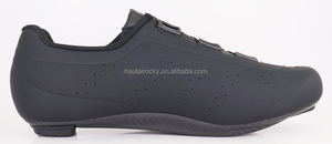 Meilleures ventes, faible MOQ, logo personnalisé OEM, deux boucles rotatives, tige respirante, doublure en mesh, chaussures de cyclisme, semelle en carbone, vélo de route, sport - Product Image 2