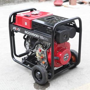 Senciディーゼル発電機5KW 6KW単相230V 380Vポータブル発電機 - Product Image 4