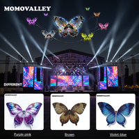 Drone LED Interattivo a Forma di Farfalla Bionica Momovalley per Lancio Prodotti Aziendali, Promozione del Marchio, Eventi Commerciali e Marketing