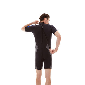 Divestar 3Mm Neopreen Heren Duikpak Lente Shorty Pak Met Rugrits Waterdichte Sportkleding - Product Image 5
