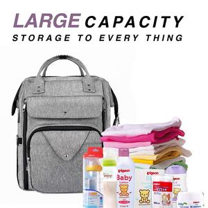 Muestra gratis Bolso grande multifunción bebé pañal bolsas conveniente para el almacenamiento - Product Image 5