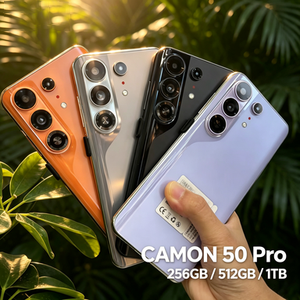 ดรอปชิปปิ้ง โทรศัพท์มือถือสมาร์ทโฟน 5G 16+1TB ราคาถูก โทรศัพท์มือถือแท้รุ่น Camon 50 Pro - Product Image 4