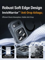 Étui magnétique fin et mat Benks pour iPhone 17/16/15/14/13, compatible avec la charge sans fil et résistant aux chocs