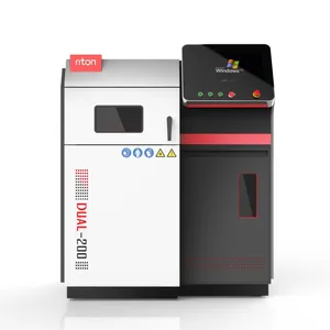 Riton 듀얼-200 slm 3d 프린터 산업용 3d 프린터 틀니 3d 치과 프린터