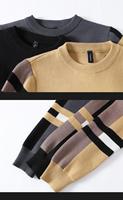 Pull Homme Doux et Chaud 2025 Nouvelle Collection Automne Hiver – Chandail de Luxe Tricoté Tendance pour Hommes – Pulls de Noël Haut de Gamme pour Hommes