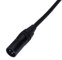 Câble de connexion professionnel XLR 3 broches pour caméra, blindage tressé, faible bruit, vente chaude en usine