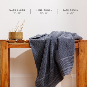 Cotton Bath <b>Towel</b> Family Set Grid Style Pure Cotton Soft Absorbent Face Washing Square <b>Extra</b> <b>Large</b> Hand Foot Wiping Gift - Product Image 6