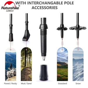 <span class=keywords><strong>Naturehike</strong></span> ไม้เท้าเดินป่าปีนเขาเดินป่า,ไม้เท้าเดินป่าทำจากคาร์บอนไฟเบอร์แบบคู่/2ชิ้นสำหรับเดินกลางแจ้ง - Product Image 3