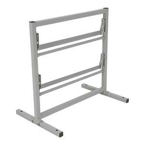 JH-Mech Gris Papier Rouleaux Présentoir Heavy Duty 24 "Double Rouleau Horizontal École Acier Rouleau Papier Rack Cutter Distributeur - Product Image 4