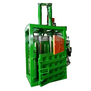 ZHENHUA Manual Feeding Recycling Waste Bale Compactor Vertical Hydraulic Baling Machine Price