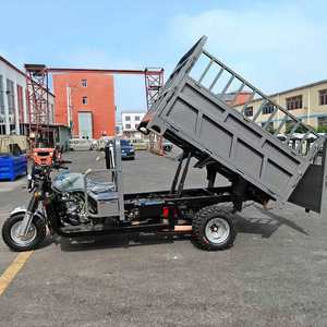 Tricycle à déchargement automatique de type ouvert, à bas <span class=keywords><strong>prix</strong></span>, le plus vendu en Chine, pour le transport de marchandises et de carburant, <span class=keywords><strong>moto</strong></span>-tricycle - Product Image 3
