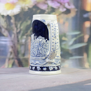 Popular Jarra de Cerveza y Vino Reutilizable de Porcelana Ecológica con Relieve del Icónico Castillo de <span class=keywords><strong>Neuschwanstein</strong></span>, Souvenir Clásico de <span class=keywords><strong>Baviera</strong></span> - Product Image 3