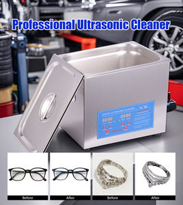 보석 렌즈 및 기기의 정밀 세척을 위한 타이머와 히터가 있는 조정 가능한 기능 디지털 초음파 청소기 - Product Image 6