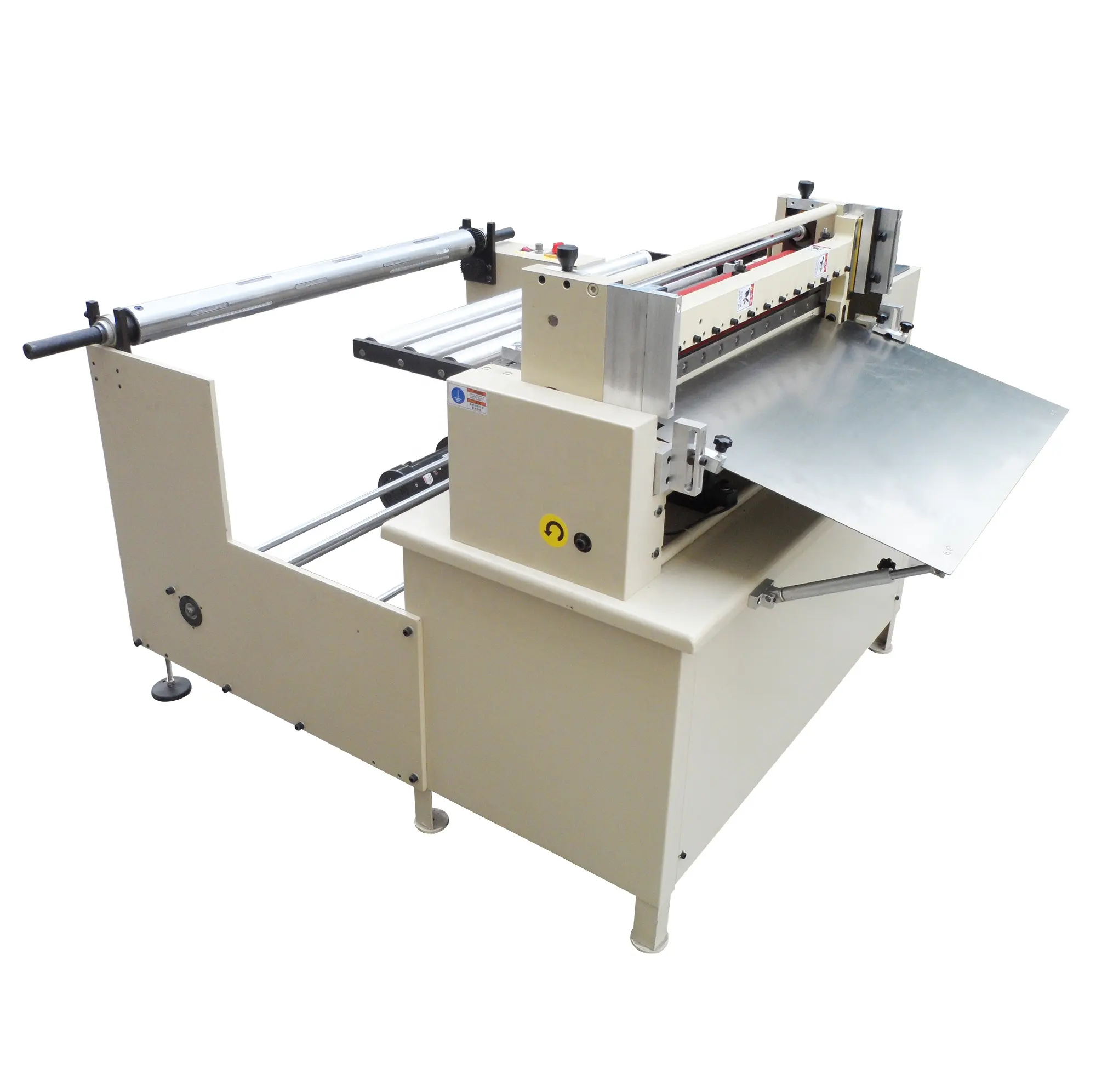 600mm non woven roll fabric cutting machine